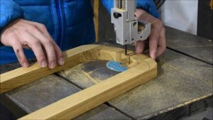 Напольная вешалка, для одежды, из ДУБА!!! Своими руками!!!