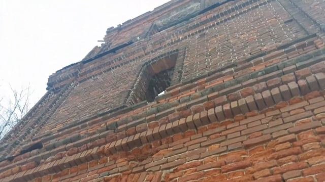 Разрушенная церковь в Корохоткино под Смоленском