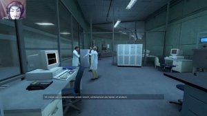 Анонимус Проходит Black Mesa Часть 1. | Приезжаем на работу.