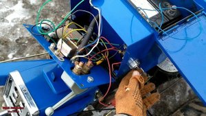 УСТАНОВКА ДАТЧИКА МОТОЧАСОВ НА ТЯЖЁЛОМ ДИЗЕЛЬНОМ МОТОБЛОКЕ