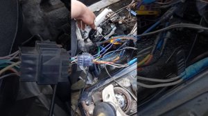 установка тросиков печки на ауди 80 б3