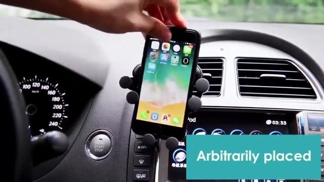 ?Универсальный Автомобильный Гравитационный Держатель Для Телефона. Держатель для GPS-навигатора