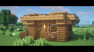 Учебник по майнкрафту, 3 начальных дома из 3-х разных материалов, minecraft.