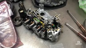Nissan Qashqai j10. 1.6 ремонт вариатор (каз)
