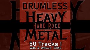 Best Heavy Metal Drumless Track | 140 BPM w Click & Guitar Solo