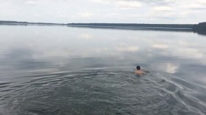 На озере Еткуль. Май! Купание! Рыбалка! Отдых!