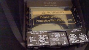 Сварочный шлем хамелеон SUN9B с Алиэкспресс Обзор маски для сварки Tywel9B