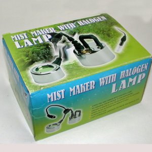 Проверка генератора тумана с галогеновой подсветкой