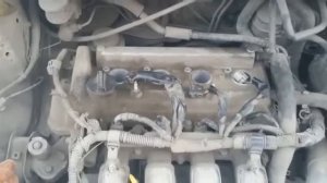 Работа двигателя Toyota 1NZ без катушек зажигания...