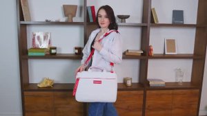 Сумка для ноутбука 15.6 дюймов, белая - OPTIMUM