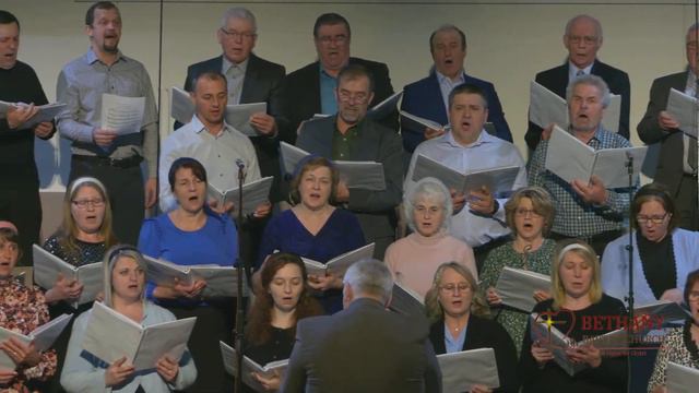 Отче наш - поет 1й хор ц. Вифания MN смотреть онлайн