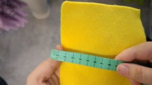 Букет из фетра. Мастер-класс 2 часть