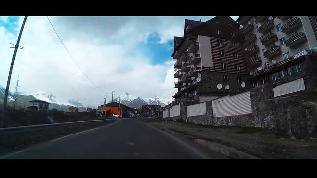 ГРУЗИЯ-Военно грузинская дорога,обзор трассы. смотреть онлайн