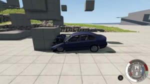 BeamNG drive  Skoda Octavia crash