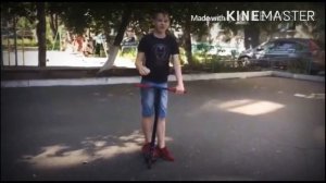 Обучалка трюкам на самокате для новичков: хоп, бани хоп, 180°, ван фуд и ноу фуд.
