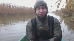 подводная охота Волга Совместная поездка 2017 год.