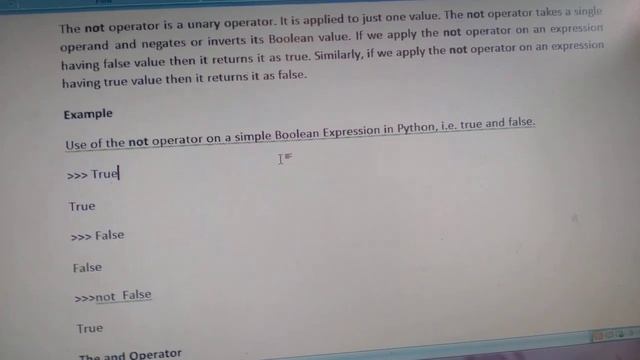 Python Tutorial for Beginners | Boolean Operators | Not , And & Or Three Boolean Operators