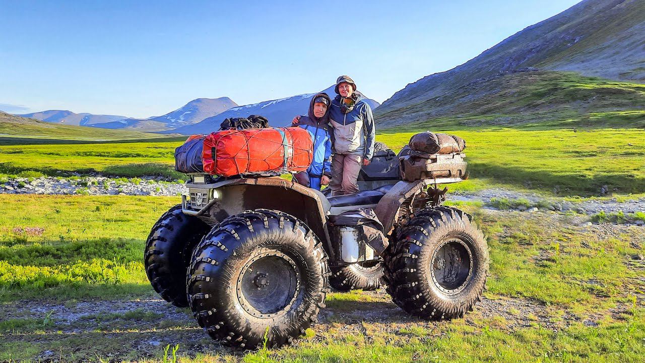 Полярный Урал, сплав - озера Малое, Большое Хадатаёганлор, реки Большая Хадата, Щучья. Сюжет 1