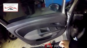 Fiat Grande Punto 2005-2018 door panel removal