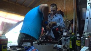 Ищем потерянное золото! Коп на пляже в жару, моим изобретением. Кладоискатель Руся.