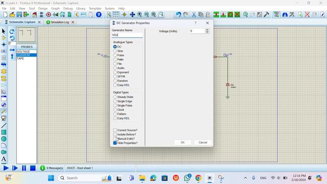 DIODE CHARACTERISTICS PROTEUS смотреть онлайн