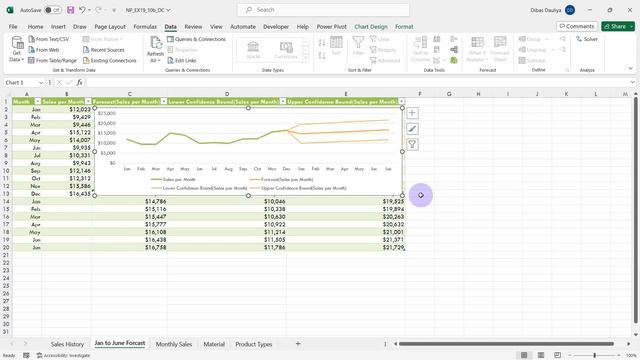 Tutorial of Module 10: SAM Project 1b | New Perspectives Excel 2019