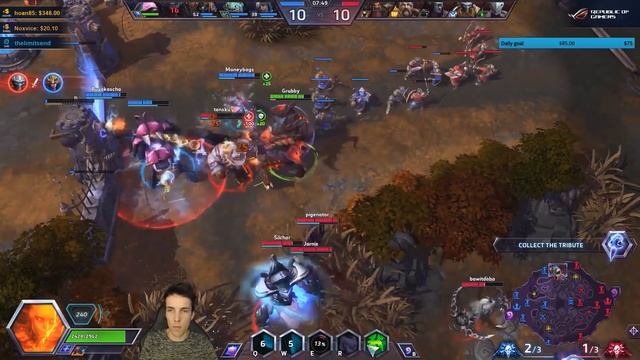 Grubby | Heroes of the Storm - First Pick D.VA the Destroyer - HL 2017 S3 - Cursed Hollow смотреть онлайн