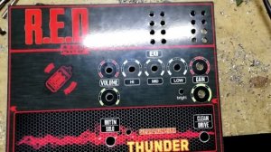 DIY Ламповый гитарный преамп на 6н2п