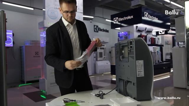 Установка нагревателя в мультикомплекс Ballu Air Master смотреть онлайн