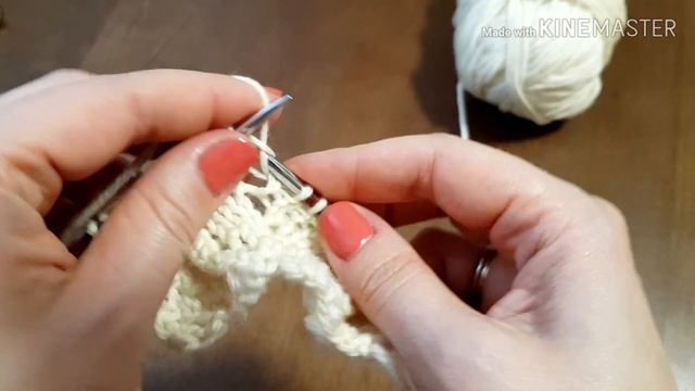 Красивый узор спицами для кардигана Тиффани ажурные ромбы с рисом мастер класс