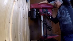 Сборка настольного сверлильного станка REDVERG RDQ4116A