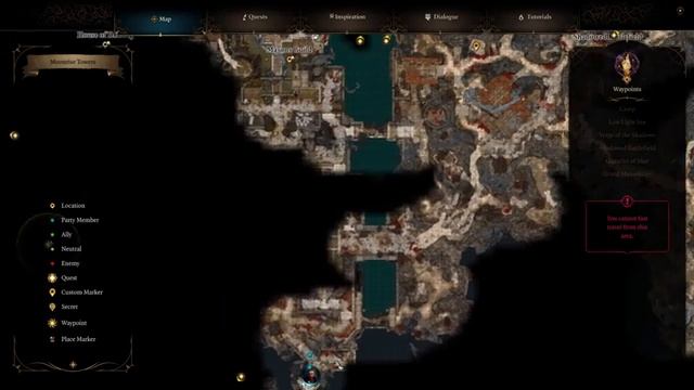 How to get to Moonrise Towers in Shadow-Cursed Lands in Baldur's Gate 3 смотреть онлайн