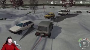 ДЕРЕВНЮ ЗАВАЛИЛО СНЕГОМ АВТОБУС УЛЕТЕЛ С ДОРОГИ - FARMING SIMULATOR 19