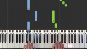 Let It Snow - Piano Tutorial Easy