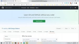 How to set git collaborator