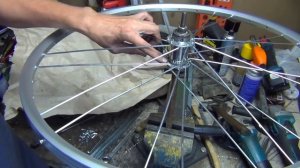 KЯEOSAN и не знал! Усиленные спицы в колесо мотовелосипеда, ремонт вала ременного редуктора.