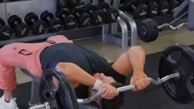 Biceps and Triceps workout at gym ( 6 effective exercises ) смотреть онлайн