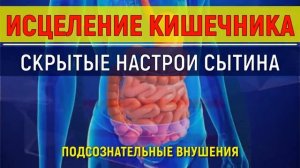 ИСЦЕЛЕНИЕ КИШЕЧНИКА?ПОДСОЗНАТЕЛЬНЫЕ ВНУШЕНИЯ (СЛОВА ПАРОЛИ ДЛЯ ЖКТ) САБЛИМИНАЛ