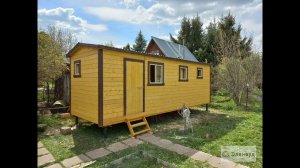 Готовая каркасная баня под ключ