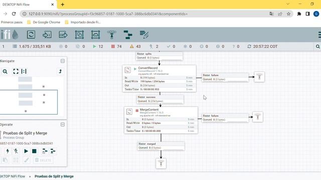 Apache Nifi Introduccion Split y Merge смотреть онлайн