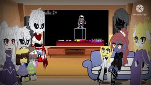 Undertale reacts to last breath phase 3 remastered