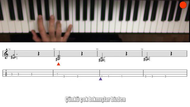 Yüzyüzeyken Konuşuruz - Sandal | Nasıl Çalınır - Cover / Nota / TAB / Akor смотреть онлайн