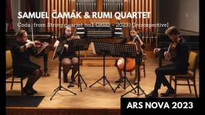 Coda from String Quartet No.1 by Samuel Čamák | RUMI QUARTET | ??