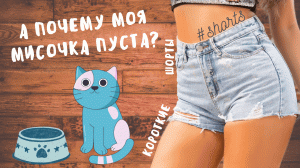 А почему моя мисочка пуста..) #shorts