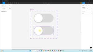 How to make slide button in #figma #slider #slidebutton
