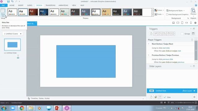 2-й Урок. Articulate Storyline 360. Интерфейс программы и первые настройки смотреть онлайн