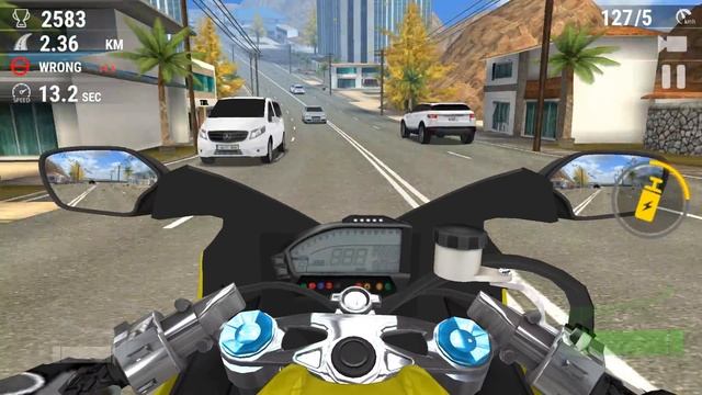 Moto Rider Traffic Racing - Gameplay Android game - motorcycle games