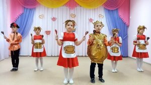 21 Подготовительная группа, 6 лет, МДОУ 39 Песенка – оркестрик «К самовару приглашаем»