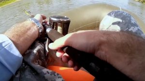 Скоростной троллинг на надувной лодке