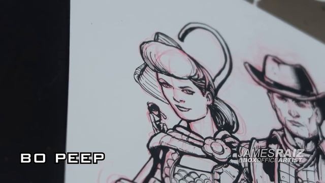 Drawing TOY STORY in a MARVEL STYLE???? Does it EVEN LOOK GOOD??? смотреть онлайн